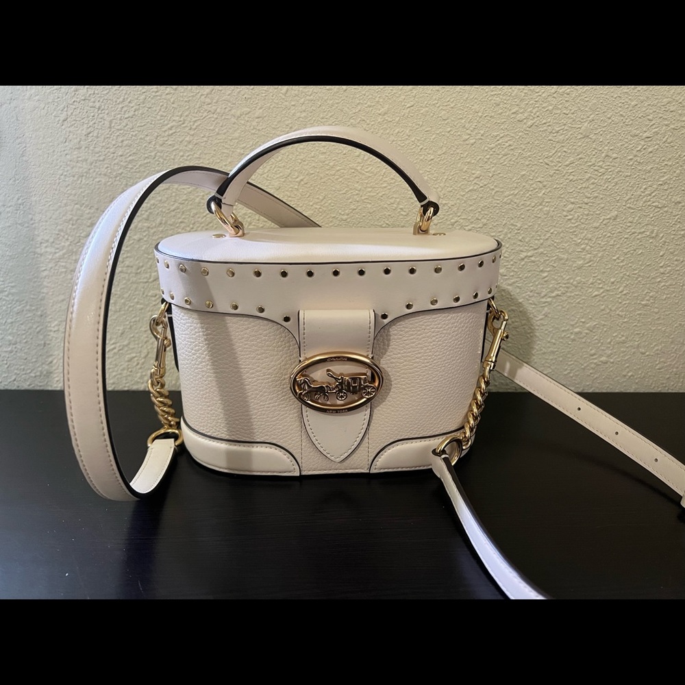 Georgie Gem Crossbody With Rivets